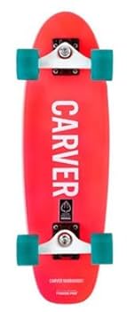 Coyer スケートボード ウッドデッキ 赤ホイール Amazon | CARVER カーバースケートボード 25